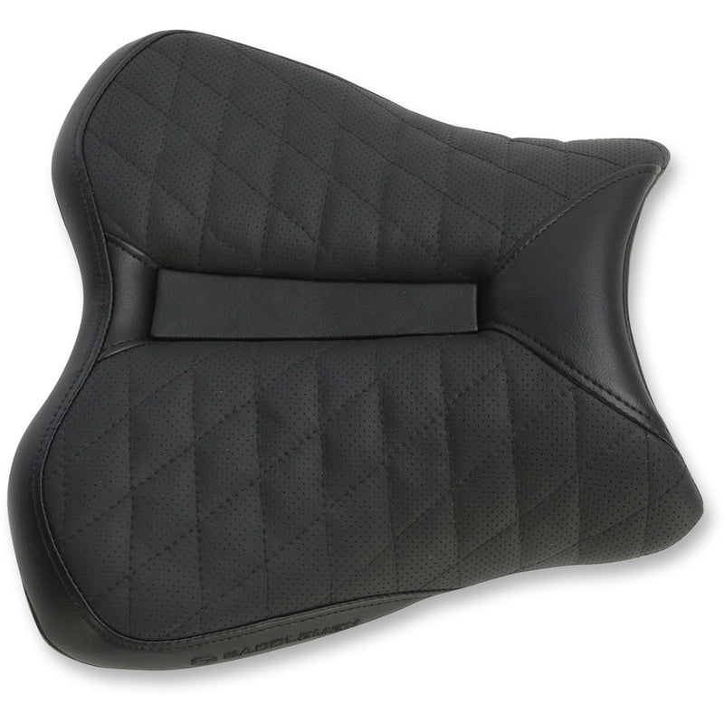 SADDLEMEN 0810-1914 0810-Y149 Track Lattice Stitch Seat — Solo Seat Track Seat - Lattice Stitch - Black - YZF '15-'18