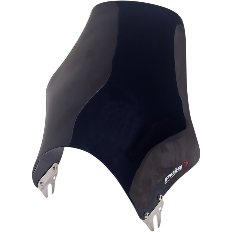 Puig Hi-Tech Parts Naked Windshield - 0869N For Triumph Motorcycles 2001-2025 | Cagiva Raptor 125 2003-2012 | Daelim Roadwin 2006-2009