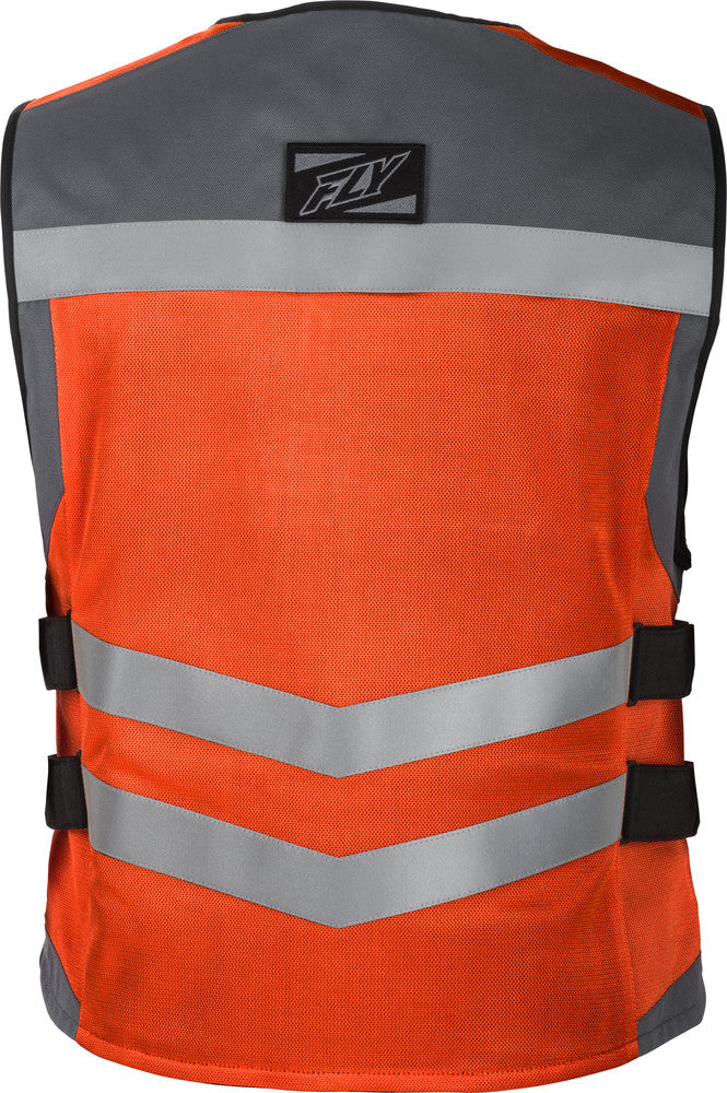 Fly Racing 478-6002M #6179 478-6002~3 FAST-PASS VEST NEON ORANGE SM/MD