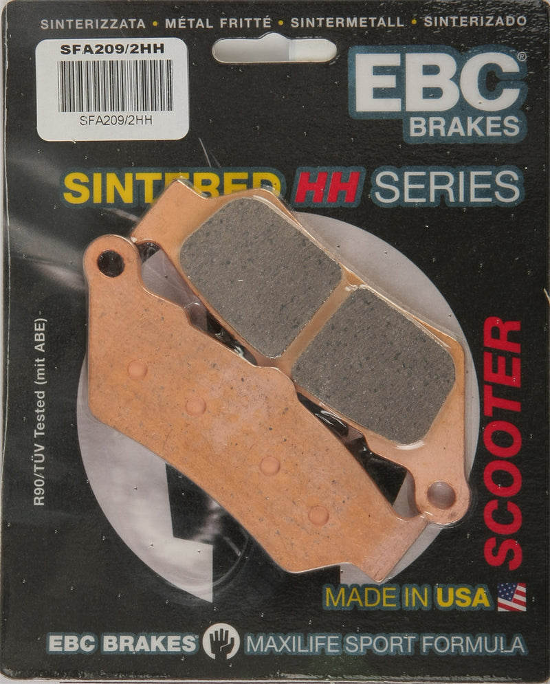 Ebc 153-209/2H SFA209/2HH BRAKE PADS SFA209/2HH DOUBLE-H SINTERED