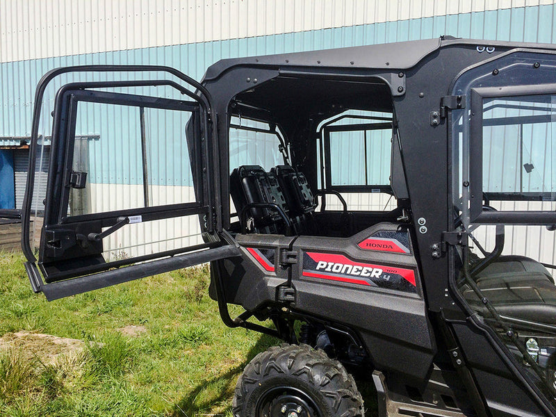 Open Trail UTV CAB Rear Roof Back Pane W Rear Doors - 2465 Honda Pioneer 2014-2017
