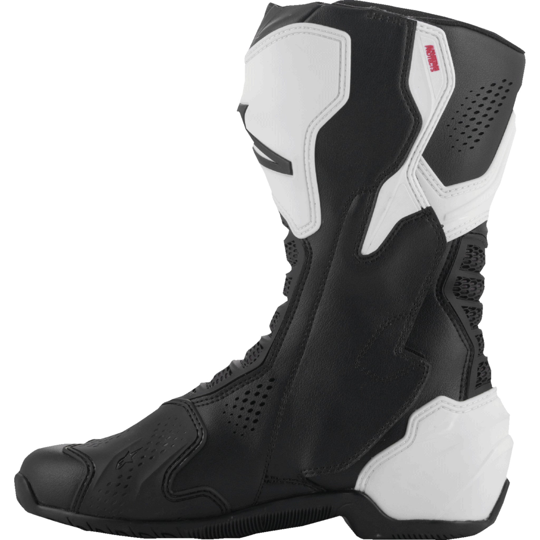 ALPINESTARS SMX-6 V3 Vented Boots Black/White - US — SpazCycle