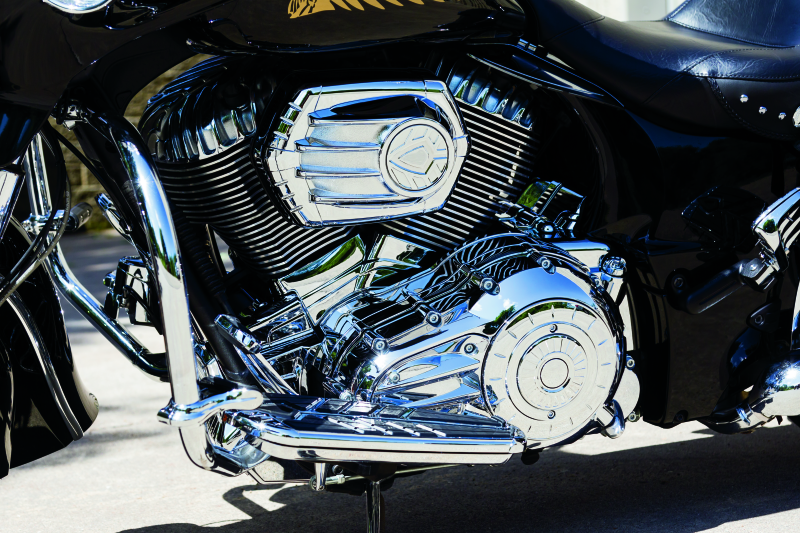 Kuryakyn 5737 Cylinder Base Cover Indian Models Chrome - User 1