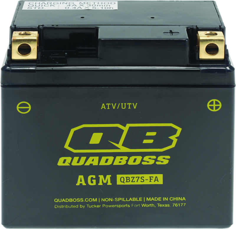 QuadBoss 401378 Maintenance-free AGM Battery QBSZ7S-FA - Photo - Primary