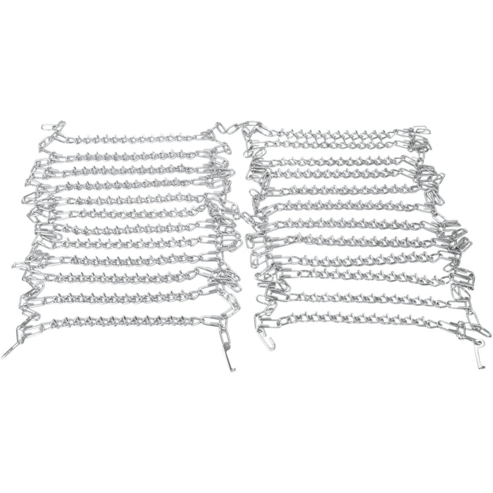 MOOSE OFFROAD M91-60008 8V00 V-Bar Tire Chains Tire Chains - 8 V-Bar - 14.5" W x 52" L - Pair