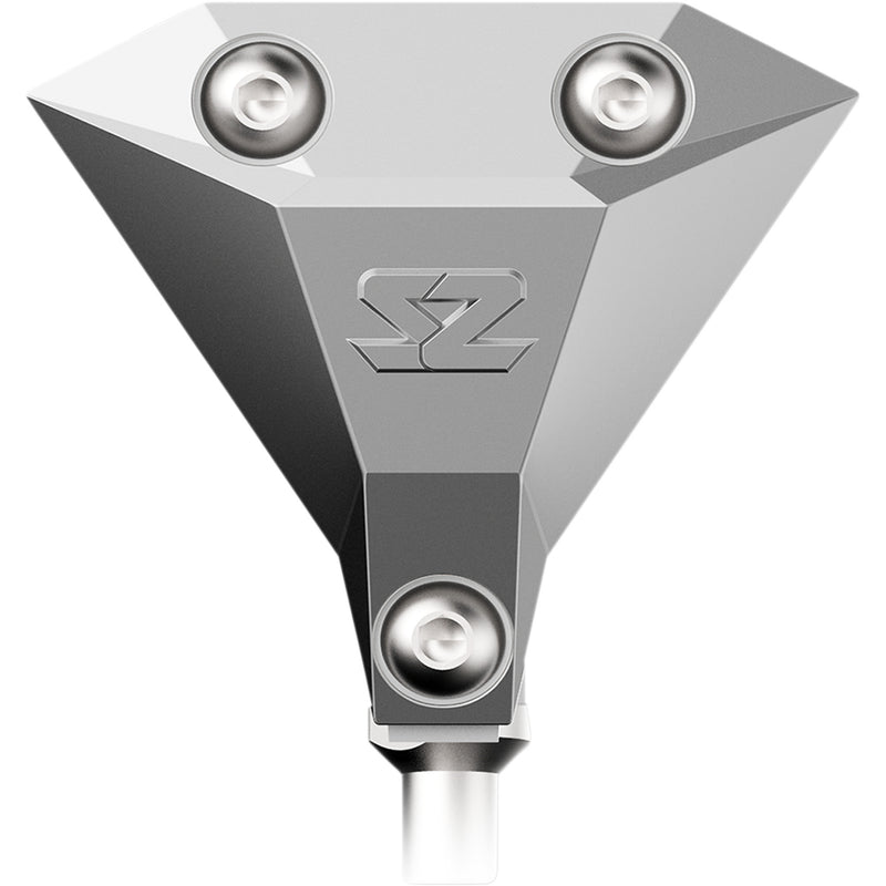 SEIZMIK 0640-1405 56-18027 Halo R Rear View Mirror with Cast Aluminum Bezel - Maverick X3 Mirror - Halo R - Rear View - Rectangle - Silver - Can Am Maverick X3