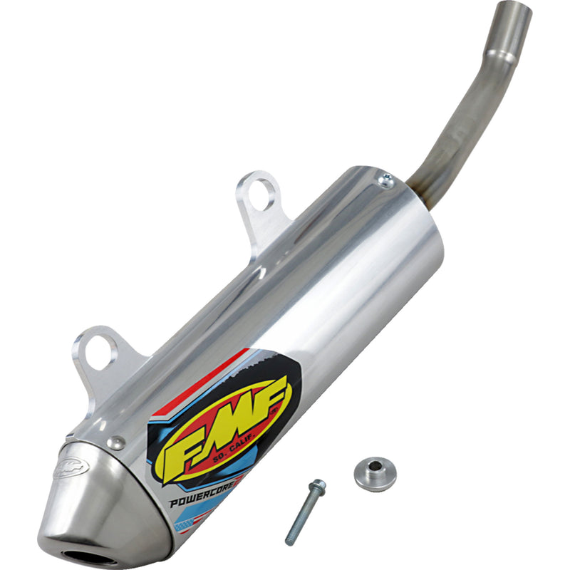 FMF Powercore 2 Muffler - 025258 For KTM SX 125 / SX 150 / XC 150 2019-2022 | Husqvarna TC 125 / TE150i 2019-2022 | Gas Gas 125 2021-2023