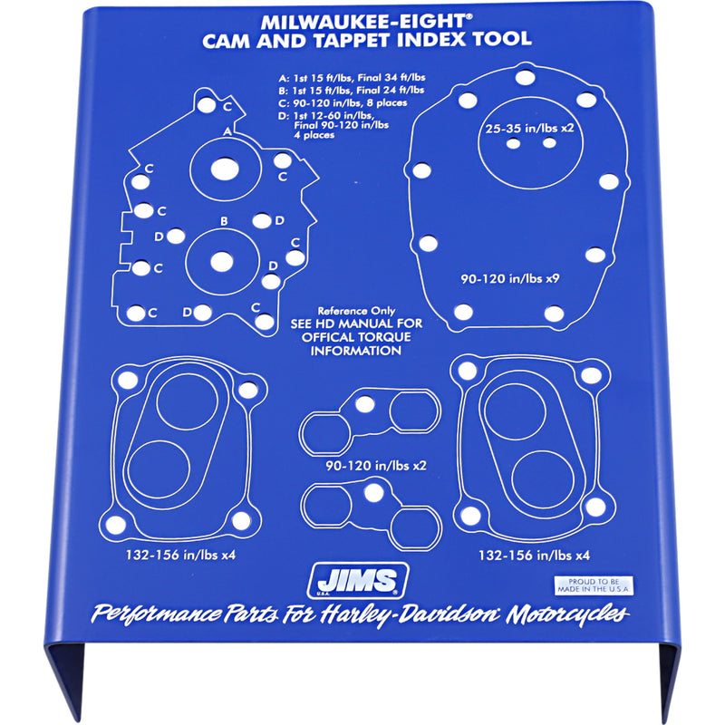 JIMS 3850-0529 733 Hardware Organizer M8 Hardware Organizer - Cam - M8