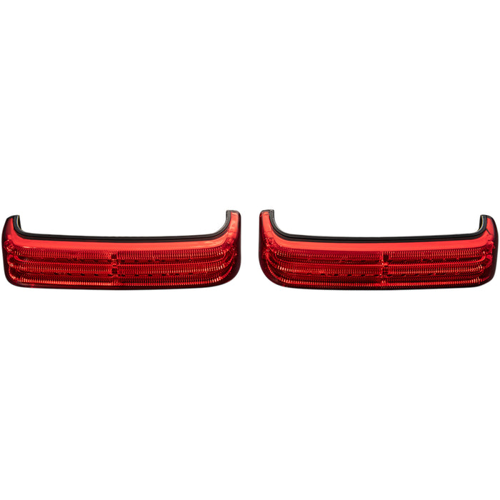 CUSTOM DYNAMICS 2040-2276 PB-SB-SS6-BR ProBEAM® BAGZ™ LED Saddle Bag Lights - Saddlebag Lights - SS6 - Black/Red
