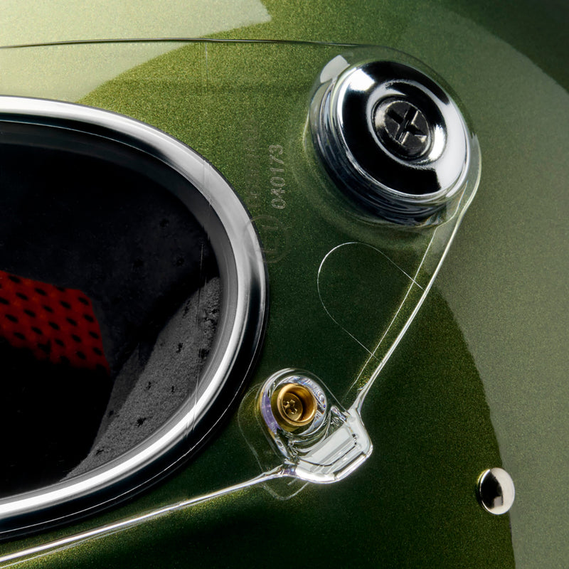 BILTWELL Gringo S Helmet Metallic - Dart Green
