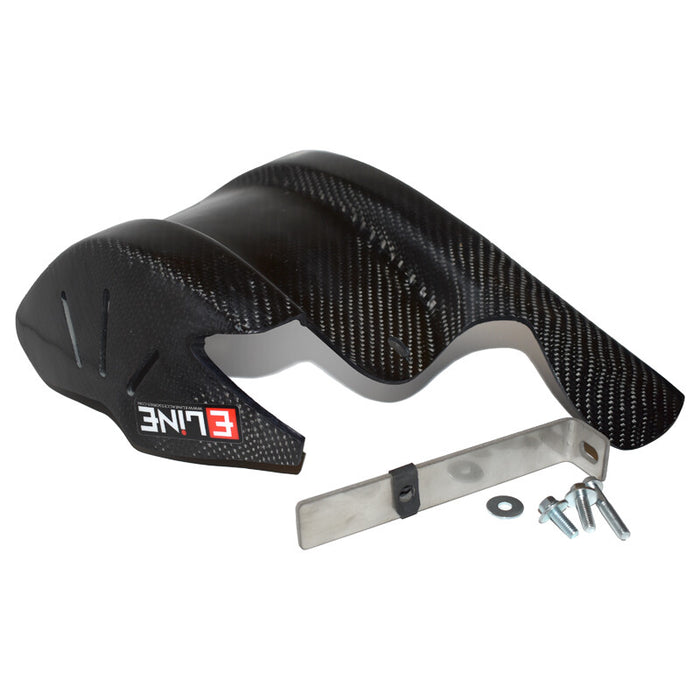 E-line Accessories 677-6203 YSP25019F CARBON FIBER SKID PLATES YAM