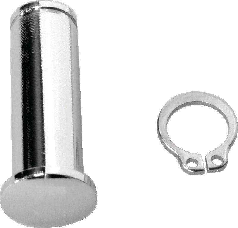 Bikers Choice 483297 99-Up Big Twin 98-03 XL Except 08 Up FLH FLT Chrome Brake Pivot Pin & Clip - Photo - Primary