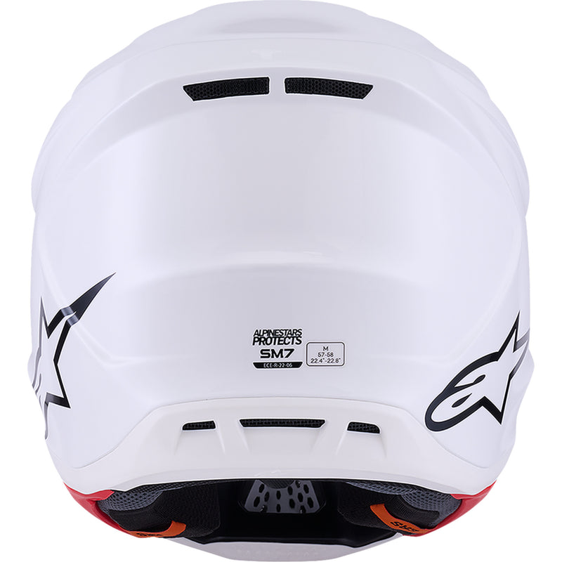 ALPINESTARS SM7 Solid Helmet - Gloss White