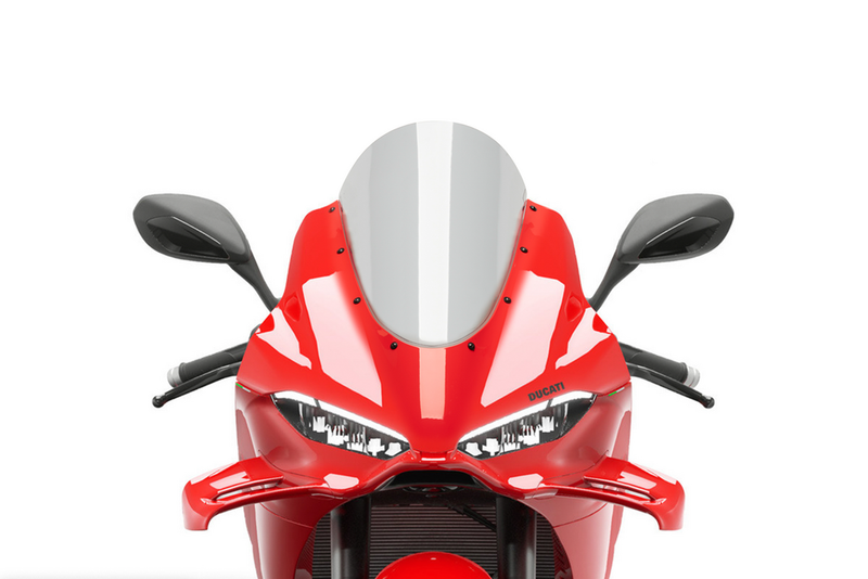 Puig Hi-Tech Parts Windscreen R-Racer Smoke DUC - 22333H Ducati Panigale 2025