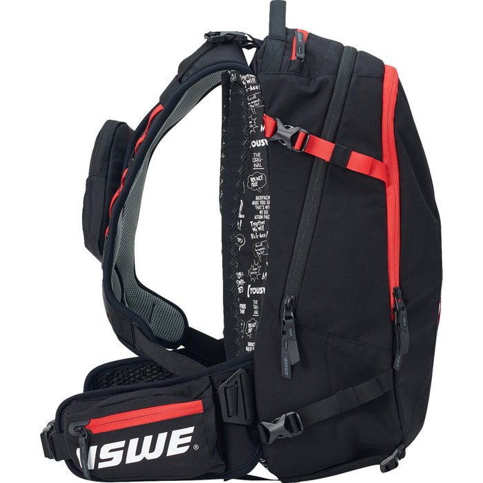 USWE 3517-0536 2253336 Core Off-Road Daypack 25l - black/red