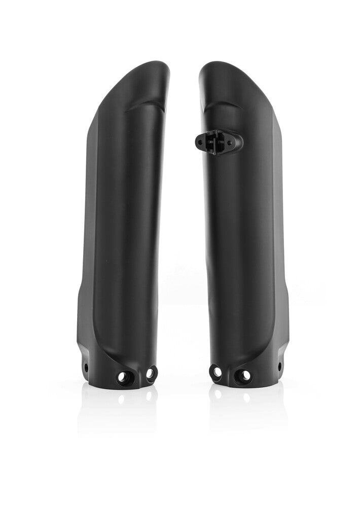 Acerbis Fork Covers Black - 2686000001 For Husqvarna TC 85 2015-2023 | KTM 85 (17/14) 2018-2024