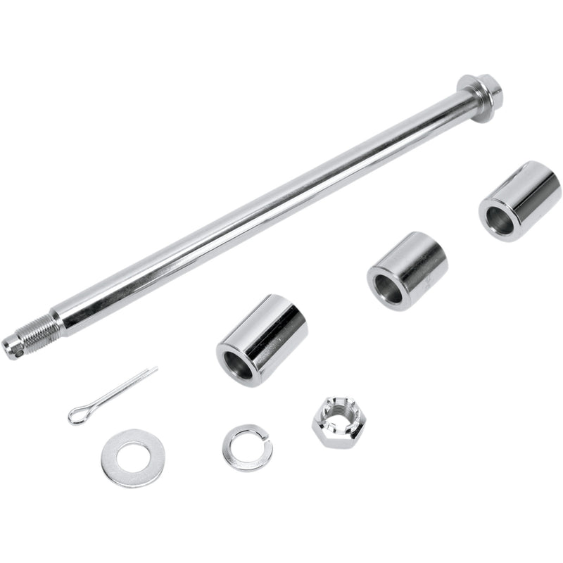 Drag Specialties Axle - 0214-0047 For Harley Dyna 2000-2005