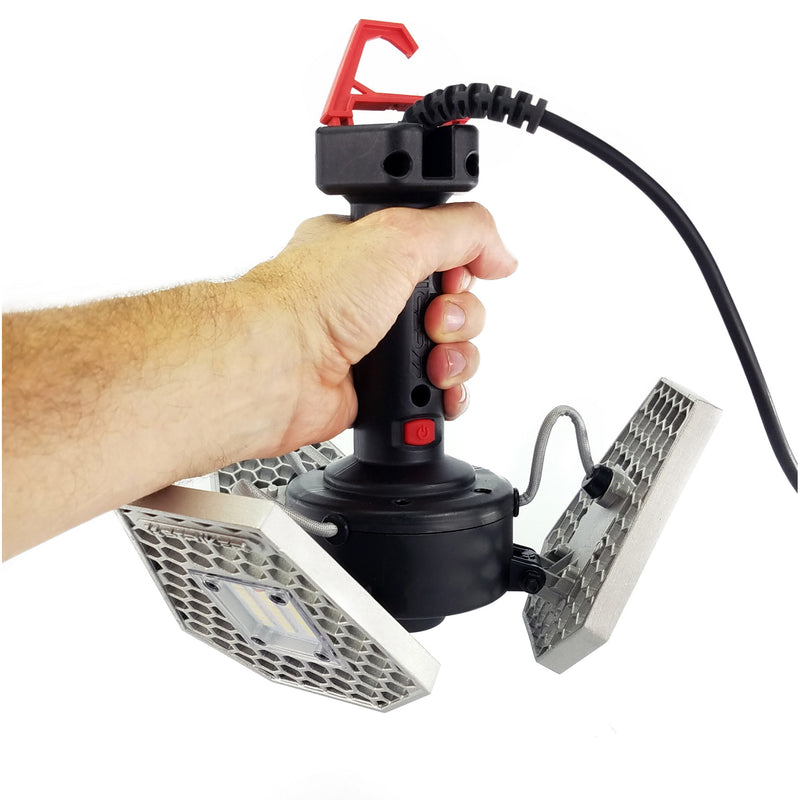 RISK RACING 3850-0414 00177 STKR® TriLIGHT Shop Light - Drop Light Shop Light - Drop Light - 3000 Lumens - LED
