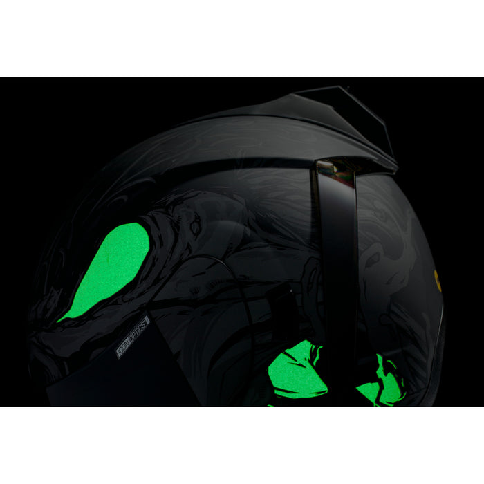 ICON 0101-17006 Airform™ Manik'RR MIPS® Helmet Airform™ Helmet - Manik'RR - MIPS® - Dark Black - Large