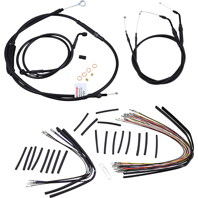 Burly Brand Complete Cable Kit - B30-1140 For Harley Sportster 2007-2013