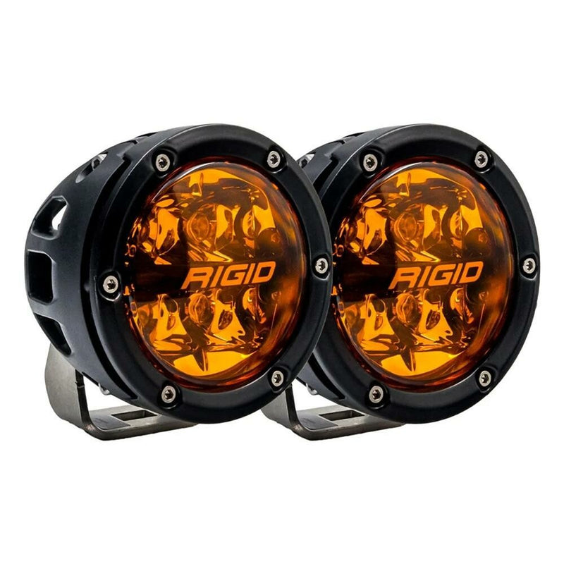 Rigid Industries Razor 360 Series Amber PRO A-Pillar Light Kit - 41652 Polaris RZR 2022-2023