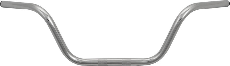 Harddrive 1" Buckhorn Bar 7" Rise Chrome - 31-0042S For Harley Motorcycles 1982-2017