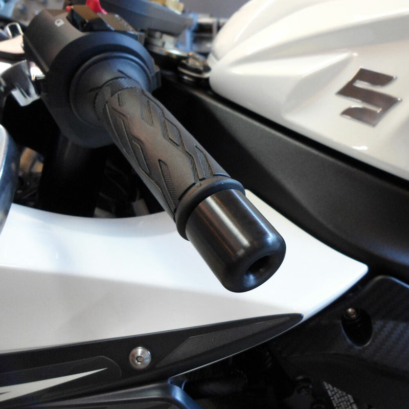 Shogun Bar END Sliders Black - 725-1519 Suzuki Motorcycles 1999-2024