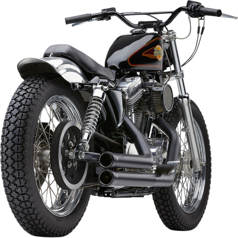 Cobra Speedster Short 2-Into-2 Exhaust System - 6701B For Harley Sportster 1986-2003