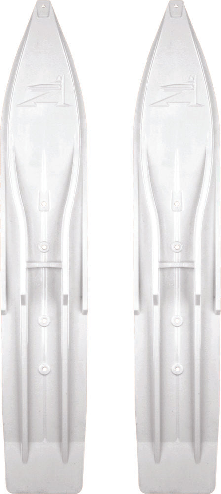 Slydog 150-58002 PH8SOLWHT PR/ SLY DOG POWDERHOUND SKI 8" WHITE