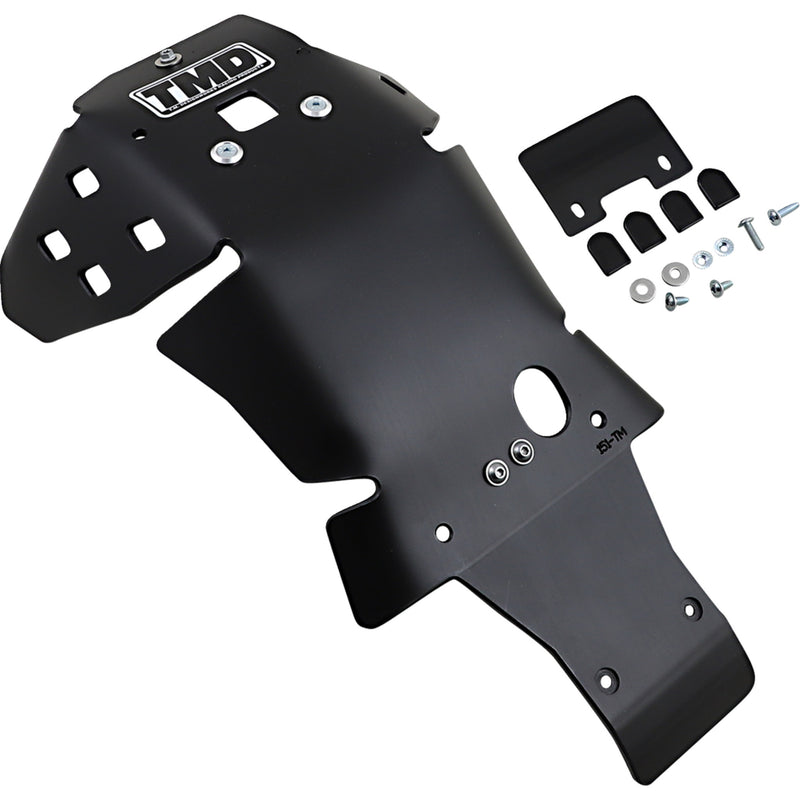 T.m. Designworks With Linkage Skid Plate - KHLG-352-BK For KTM SX-F 250 / XC-F 250 / SX-F 350 / XC-F 350 2016-2018 | Gas Gas 250F / 350F 2021-2022