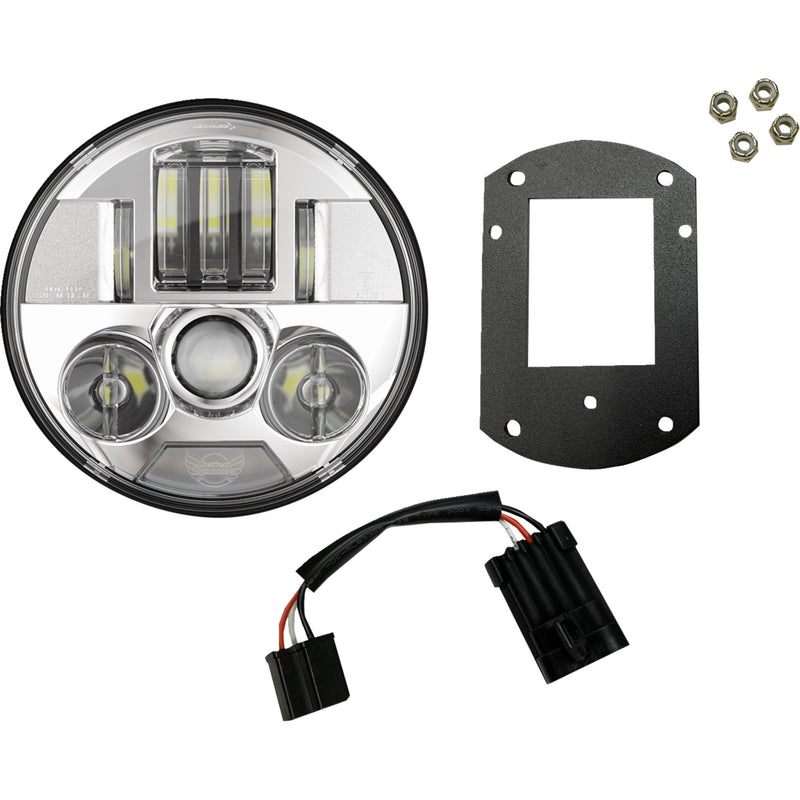 Custom Dynamics ProBEAM® Headlight - PB-LRST-c For Harley Motorcycles 2020-2026