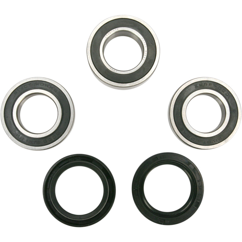 PIVOT WORKS 0215-0690 PWRWK-HQ01-001 Wheel Bearing and Seal Kit Wheel Bearing Kit - Rear - Husqvarna