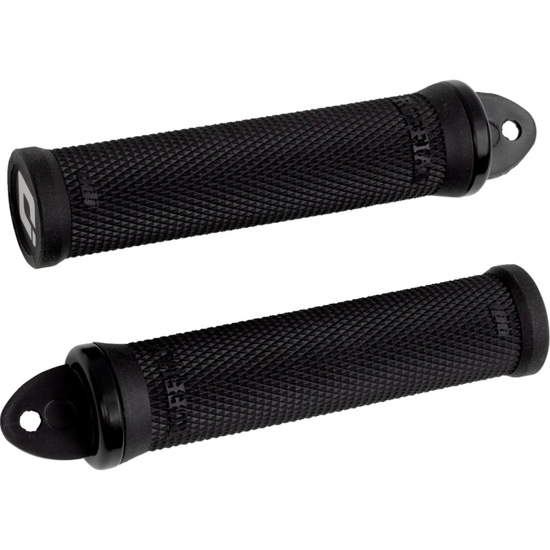 ODI 0630-3335 L33RFB-B Ruffian 2.1 Lock-On Grips pwc - black/black