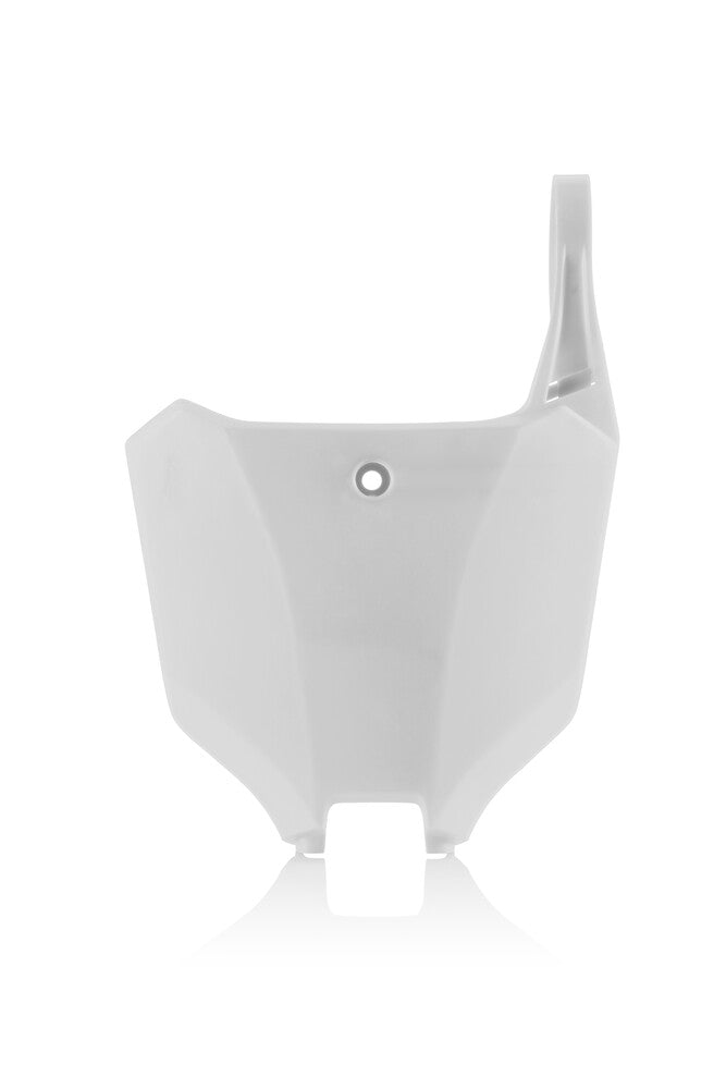 Acerbis 28588-50002 2858850002 FRONT NUMBER PLATE HON WHITE