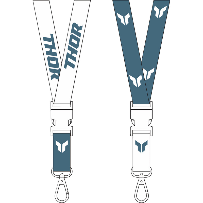 THOR 9501-0309 Lanyard steel/white
