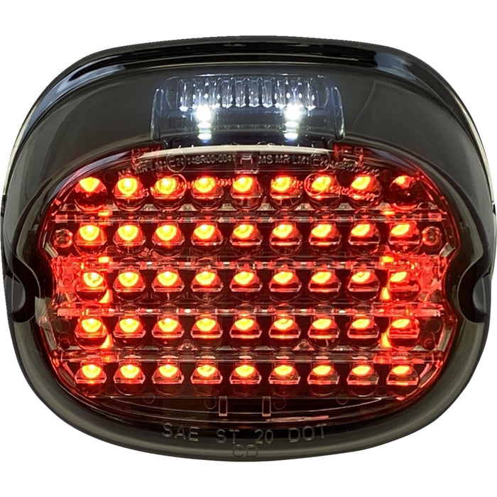 CUSTOM DYNAMICS 2010-1436 CD-TL-TW-S Low Profile LED Taillight - Top Window - Smoke