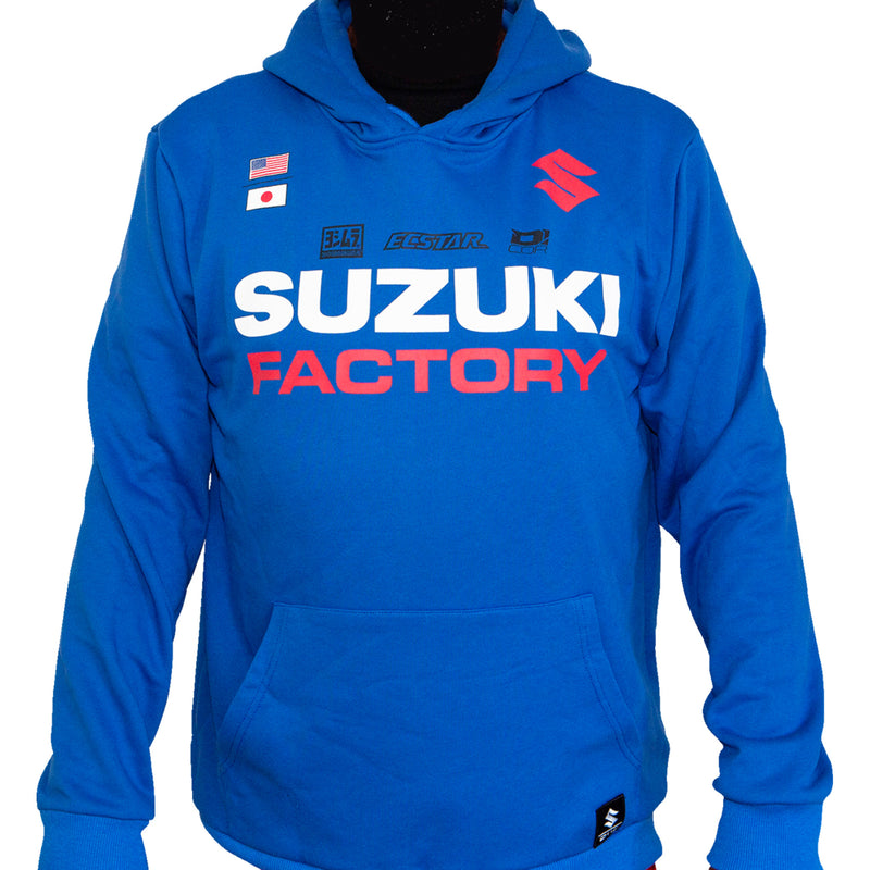 D'COR VISUALS Factory Sweatshirt Suzuki - Blue