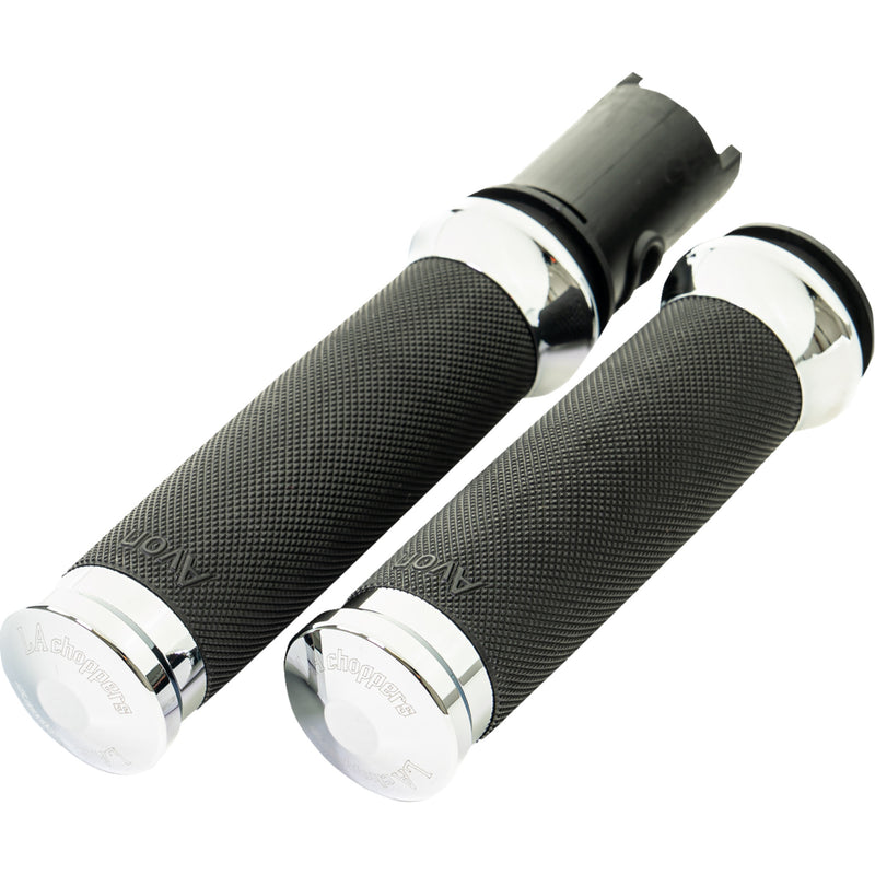 La Choppers County Line Grips - LA-7493-01 For Harley Touring 2023-2026