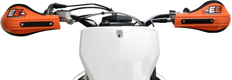 Enduro Engineering Composite MNT Roost Deflectors Orange With Mounting Hardware - 53-225