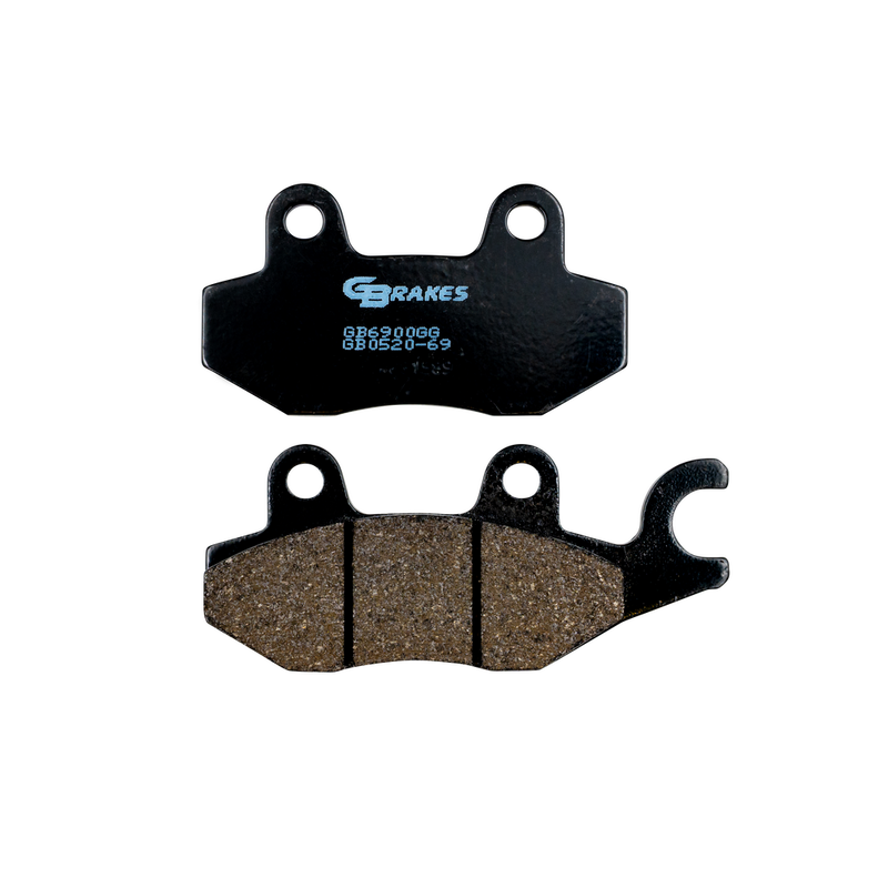 Gbrakes Brake Pads Sintered - GB0520-70 For Kawasaki Ninja 250R / 650 / Ninja 300R 2008-2018 | Honda NSR50R 2004 | Suzuki 400 Burgman 2006