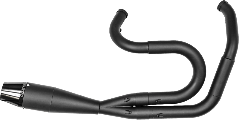 Sawicki 2IN1 Dyna Shorty BIG Inch Black - 930-01243 For Harley 1991-2017