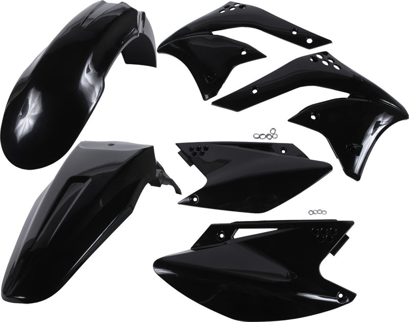 Acerbis Plastic Kit Black - 2041050001 Kawasaki KX 250 2006-2008
