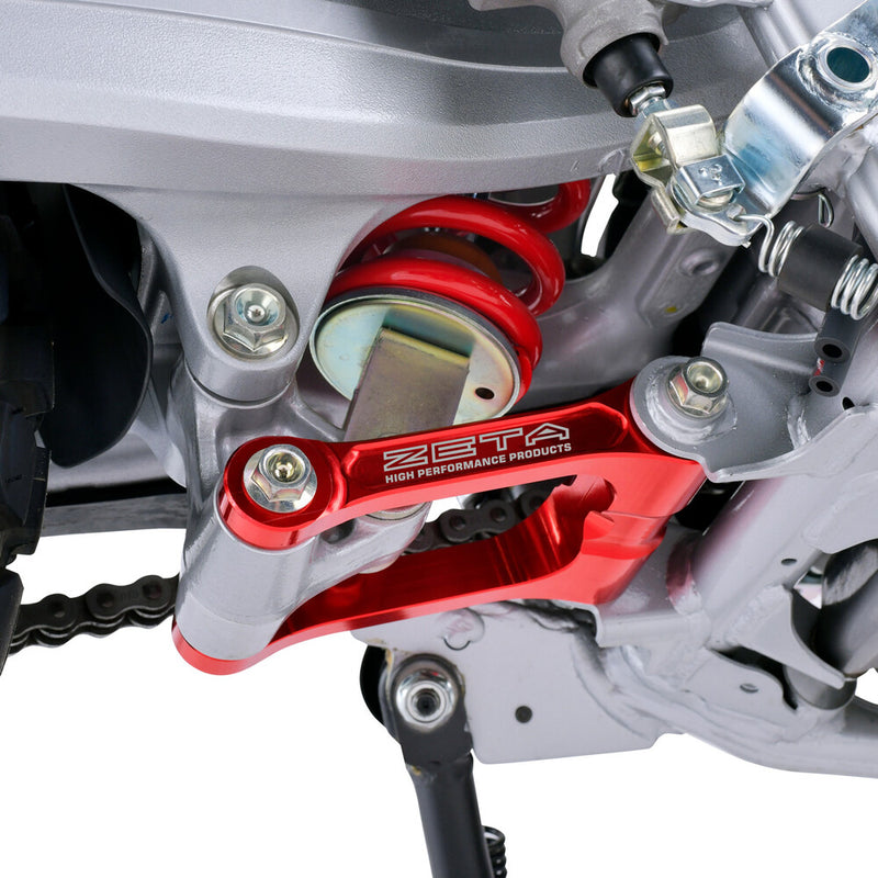 Zeta Lowering Link Honda RED - ZE56-05152 Honda CRF250R / CRF300L / CRF300L Rally / CRF450RL 2021-2024