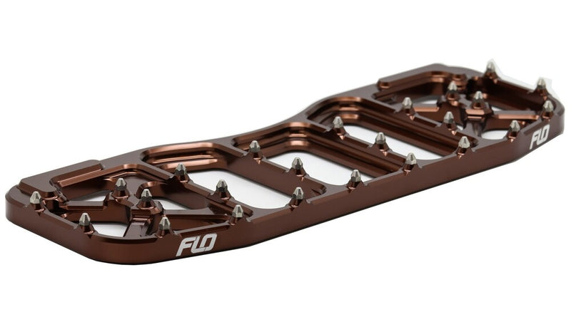 Flo Motorsports V5 Floorboards Bronze - FPEG-800V5BRZ For Harley Motorcycles 1984-2022
