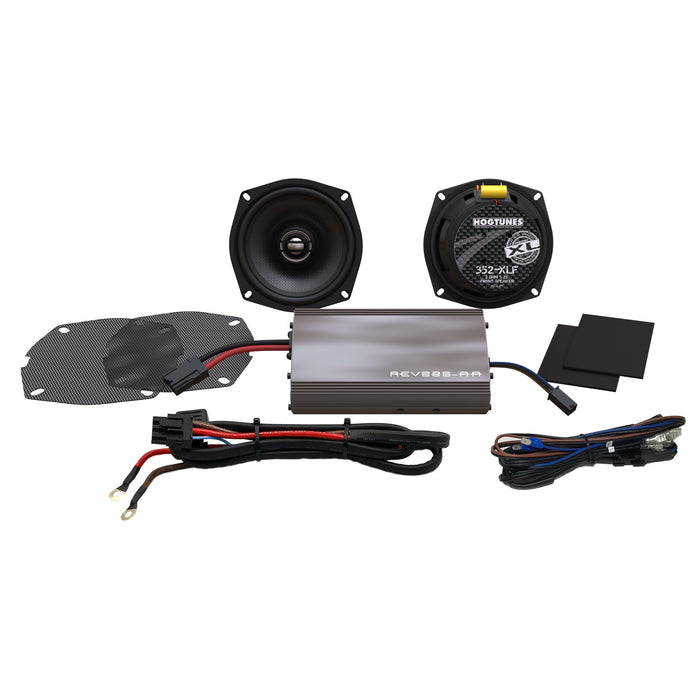HOGTUNES 4405-0613 225 SG KIT-XL XL Amplified Speakers Complete Kit XL Amplified Front Speakers Complete Kit - FLHX