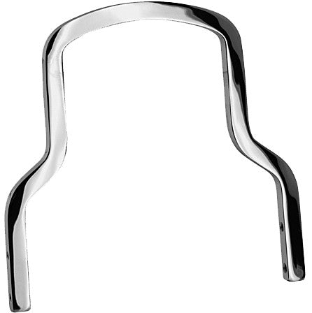 Harddrive Shorty Sissy Bar Chrome FXD - 086051 For Harley 1984-2019