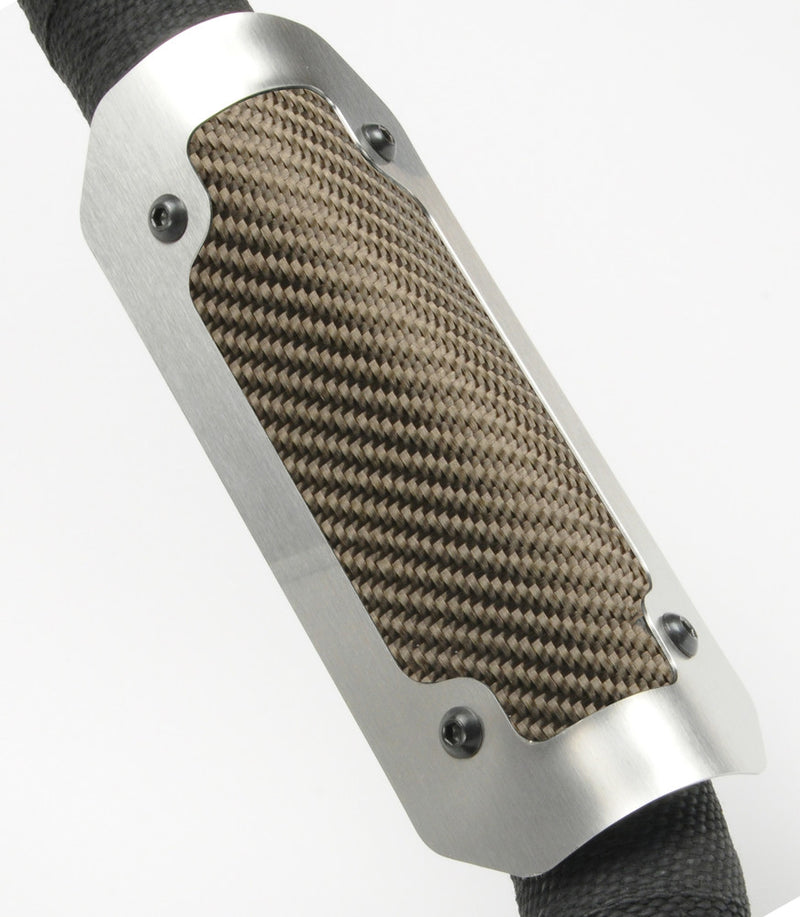 Dei 790-01206 902460 GEN 3 ONYX HEAT SHIELD BRUSHED/TITANIUM 4"X8"