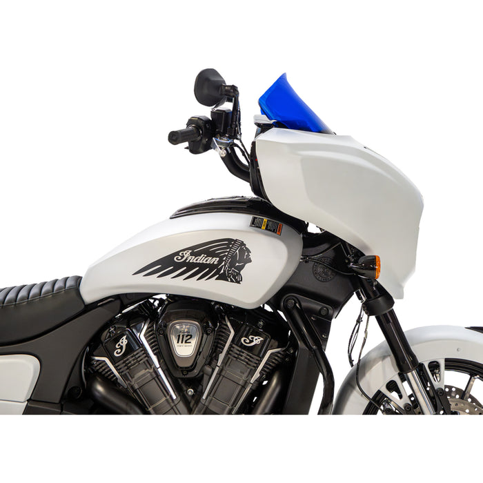 KLOCK WERKS 2312-1522 KWW-04-0655 Kolor Flare® Windshield Windshield - 9" - Blue - Chieftain PowerPlus/Roadmaster PowerPlus