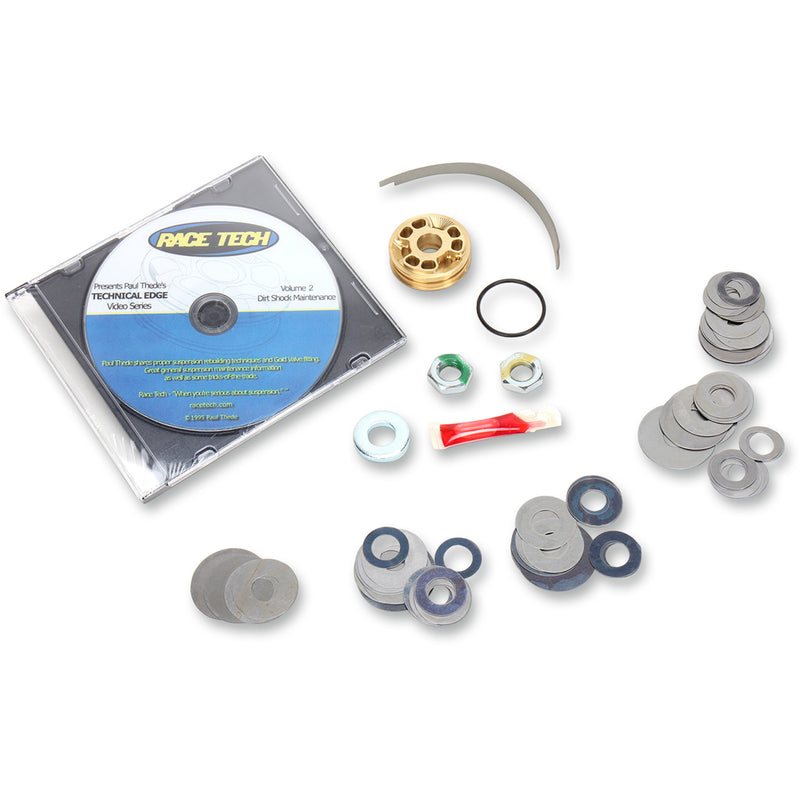 Race Tech Gold Valve Valve Kit - SMGVS 4005 For Kawasaki Motorcycles 1989-2017 | Honda Motorcycles 1991-2015 | Triumph Motorcycles 1998-2016