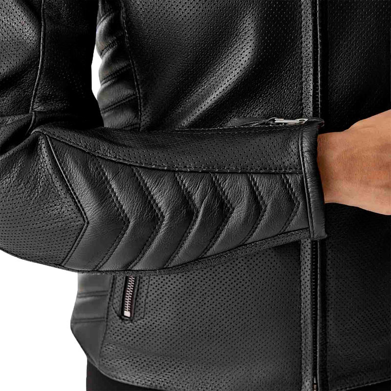 Rst 556-3644018 103644BLK-18 WOMENS ROADSTER AIR D3O JACKET BLACK LEATHER 2XL